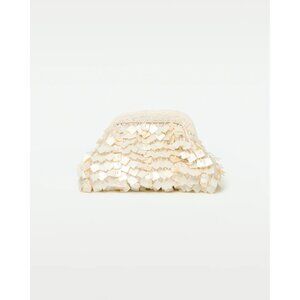 L*Space Vienna Clutch ACBG0095 in Cream